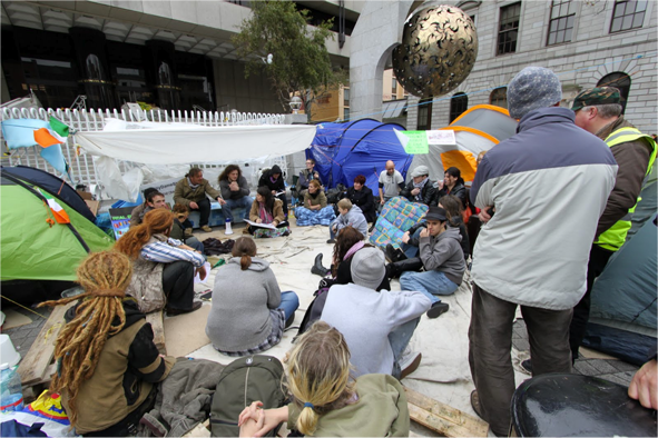 occupy dame street